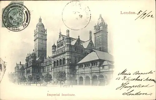 London Imperial Institute / City of London /Inner London - West