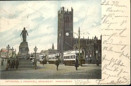 Manchester Cathedral
Cromwell Monument / Manchester /Greater Manchester South