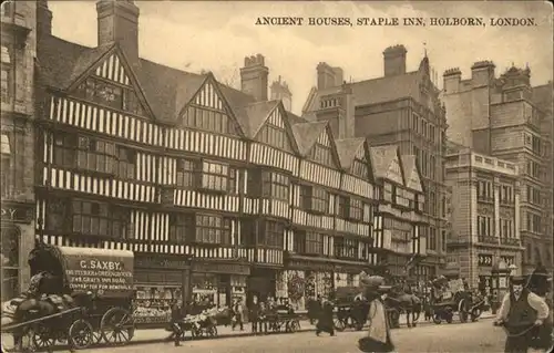 London Ancient Houses
Staple Inn, Holborn / City of London /Inner London - West