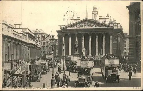 London Royal Exchange
Bank of England / City of London /Inner London - West