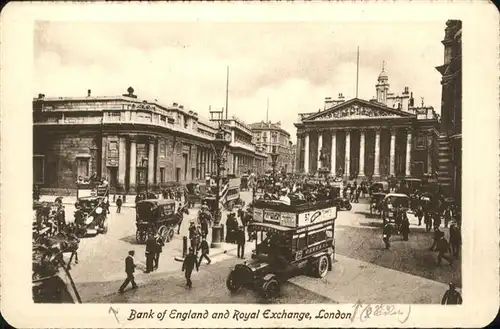 London Bank of England
Royal Exchange / City of London /Inner London - West