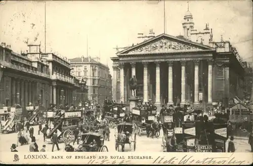 London Bank of England
Royal Exhchange / City of London /Inner London - West