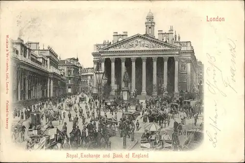 London Royal Exchange
Bank of England / City of London /Inner London - West