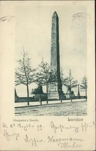 London Cleopatra`s  Needle / City of London /Inner London - West