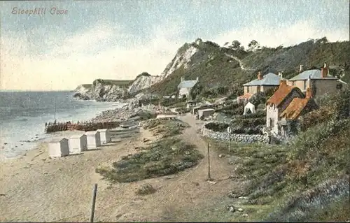 Ventnor Isle of Wight Steephill Cove / Isle of Wight /Isle of Wight