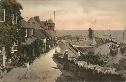 Lynmouth Pier / Grossbritannien /