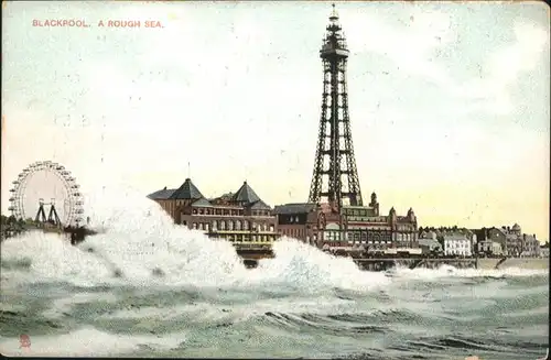 Blackpool Rough Sea / Blackpool /Blackpool