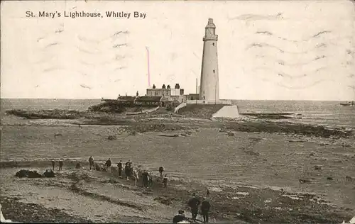 Whitley Bay St. Mary`s Lighthouse / North Tyneside /Tyneside