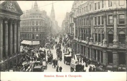 London Mansion House
Cheapside / City of London /Inner London - West