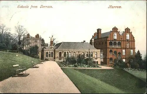 Harrow Schools from Terrace / Harrow /Outer London - West and North West