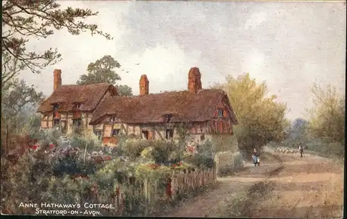 Stratford-on-Avon Anne Hathaways Cottage / Stratford-on-Avon /Warwickshire