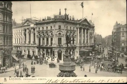 London Piccadelly Circus Kutsche / City of London /Inner London - West