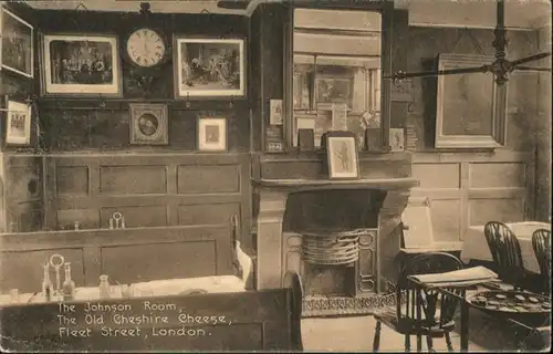 London Johnson Room Old Cheshire Cheese Fleet Street / City of London /Inner London - West