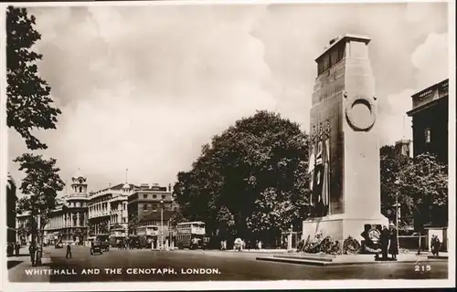 London Whitehall cenotaph / City of London /Inner London - West