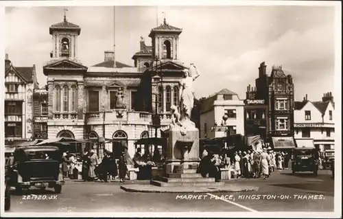 Kingston upon Thames Market Place  / Kingston upon Thames /Outer London - South