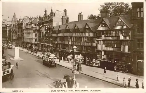 London Old Staple Inn  / City of London /Inner London - West