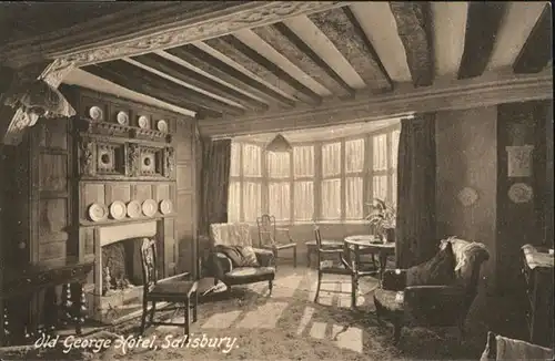 Salisbury Old George Hotel  / Salisbury /Wiltshire CC