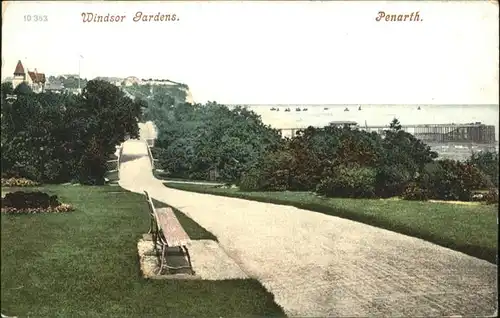 Penarth Windsor Gardens / Grossbritannien /