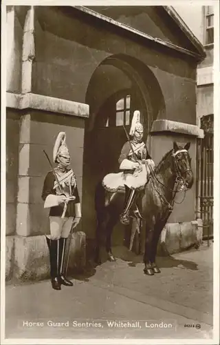 London Horse Guard Sentries Whitehall / City of London /Inner London - West