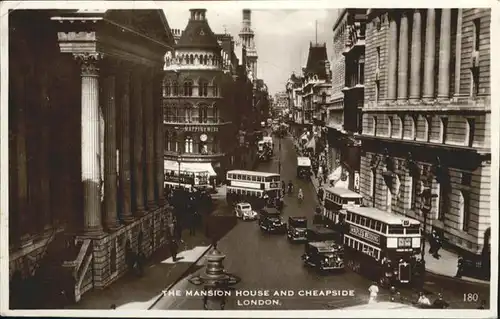 London Mansion House Cheapside / City of London /Inner London - West