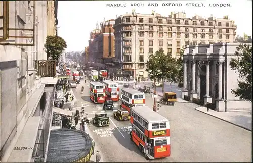 London Marble Arch Oxford Street  / City of London /Inner London - West