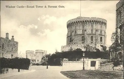 Windsor Castle Windsor Castle Round Tower Norman Gate  / City of London /Inner London - West