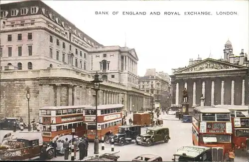 London Bank of England Royal Exchange / City of London /Inner London - West