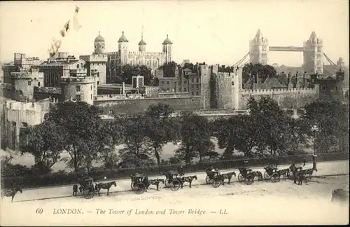 London Tower Bridge Kutsche / City of London /Inner London - West