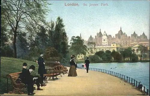 London St James Park  / City of London /Inner London - West