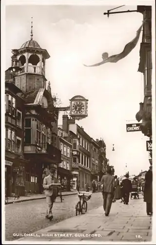 Guildford High Street Uhr / Guildford /Surrey