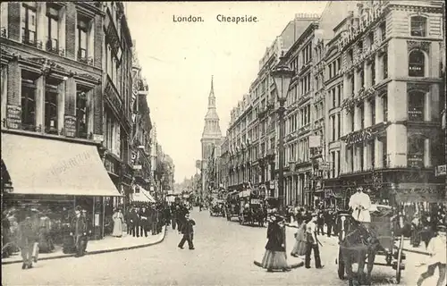 London Cheapside Kutsche  / City of London /Inner London - West