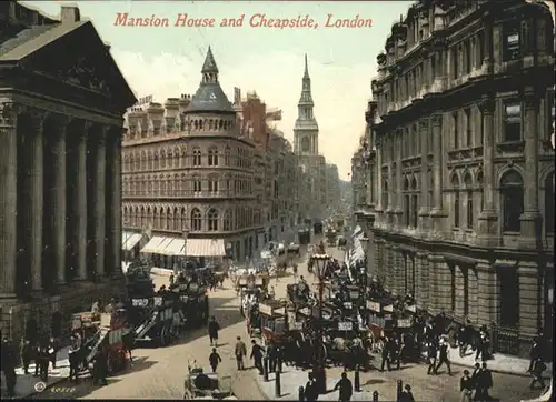 London Mansion House Cheapside  / City of London /Inner London - West