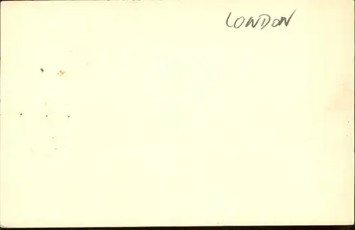 London [Handschriftlich] Couronnement Roi Angleterre Kutsche / City of London /Inner London - West