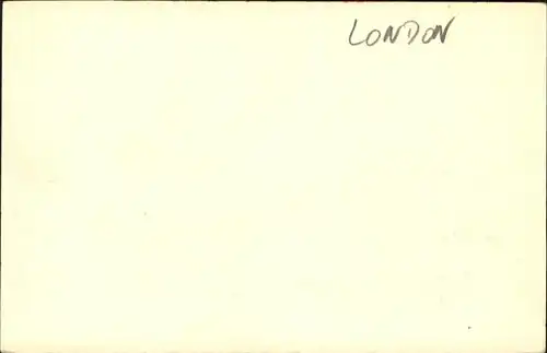 London [Handschriftlich] Couronnement Roi Angleterre Pferd / City of London /Inner London - West