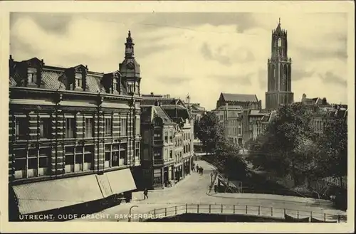 Utrecht Oude Gracht Bakkerbrug *