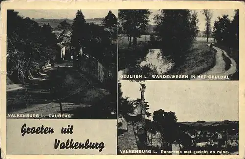Valkenburg aan de Geul Valkenburg Geulhem Wandelwegen in het Geuldal x / Valkenburg /Maastricht