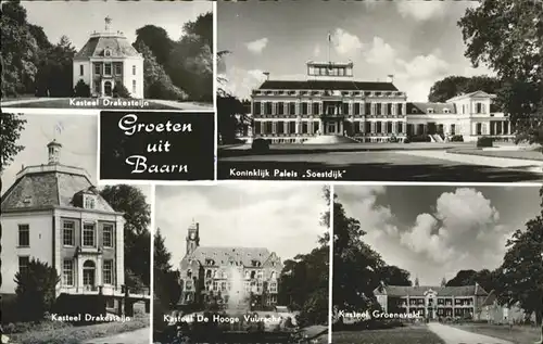 Baarn Kasteel Drakesteijn Koninklijk Paleis Soestdijk x