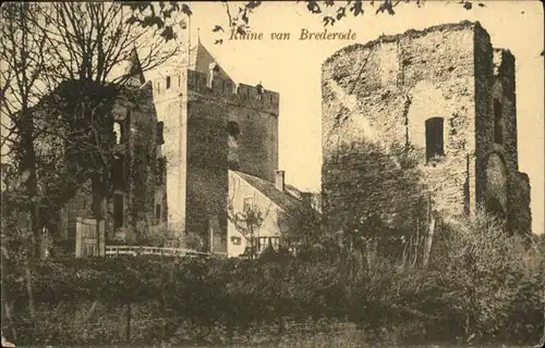 Santpoort Ruine van Brederode x