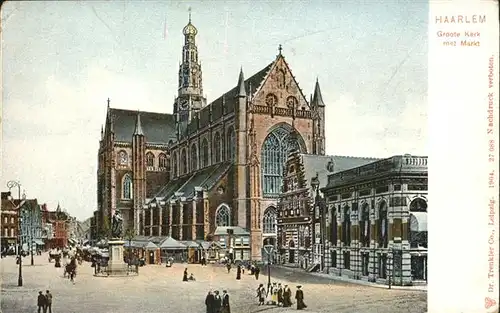 Haarlem Kerk Markt *