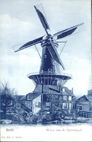 Delft Molen aan de Spoorsingel *