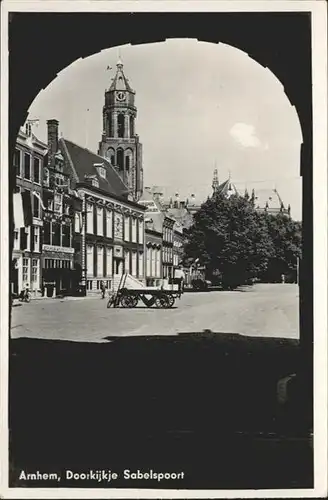 Arnhem Doorkijkje Sabelspoort *