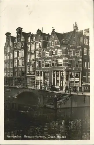 Amsterdam Brouwersgracht Oude Huizen x