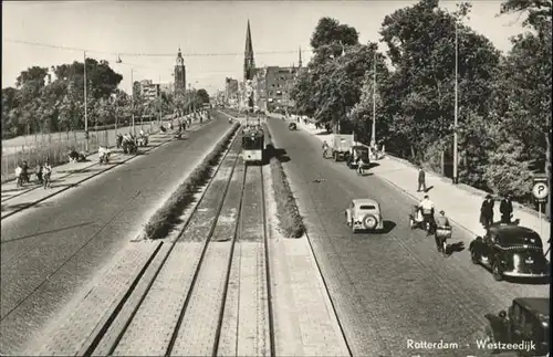 Rotterdam Westzeedijk Strassenbahn *