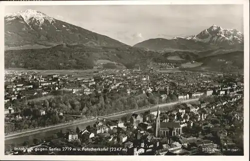 Innsbruck Serles Patscherkofel