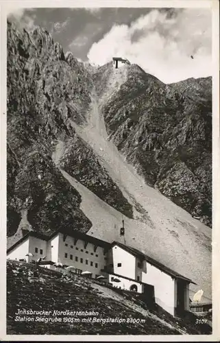 Innsbruck Nordkettenbahn Seegrube 