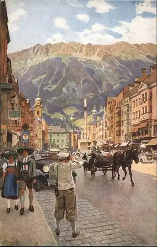 Innsbruck [Handschriftlich] Kutsche