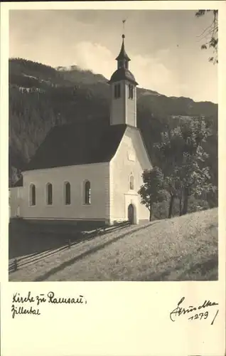 Ramsau Zillertal Kirche 