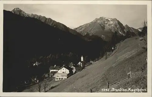 Brand Zillertal 