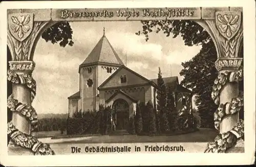 Bismarck Gedaechtnishalle Friedrichsruh