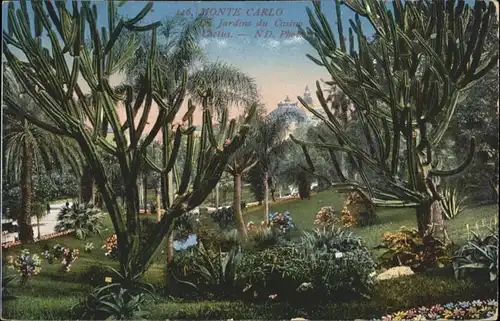 ws76581 Monte-Carlo Monte Carlo Jardins du Casion * Kategorie. Monte-Carlo Alte Ansichtskarten